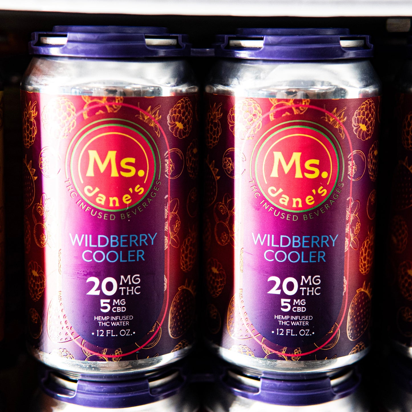 Wildberry Cooler 20 MG THC 5MG CBD
